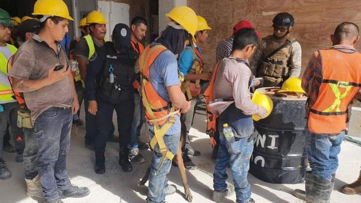 Desaparecen seis trabajadores en obra de un hotel en Cancún; hay dos detenidos